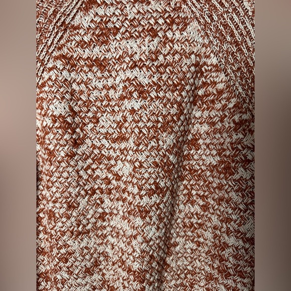 Universal Thread Marled Rust & Cream Knit Sweater Size Large - Picture 7 of 7